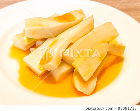 Chinese food appetizer, extra-thick bamboo shoots 95081715