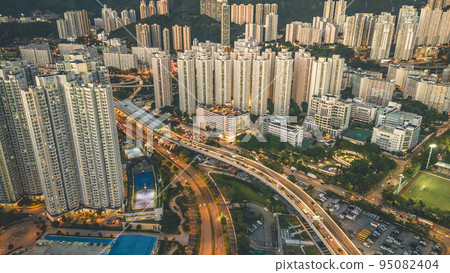 3 May 2022 the cityscape of residential Area at Choi Hung 95082404