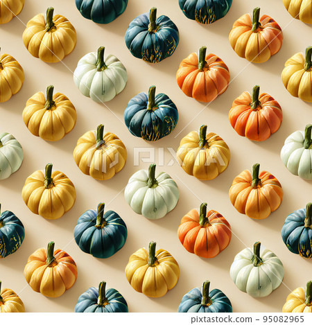 illustrated autumn harvest pumpkin background illustrated autumn harvest pumpkin background 95082965