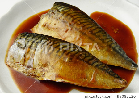 Boiled mackerel Boiled mackerel 95083120