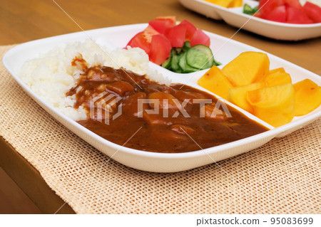 咖哩飯和裝飾 咖哩飯和裝飾 95083699
