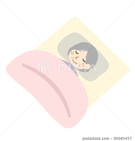 老人睡覺 95085457