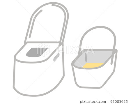 portable toilet and contents 95085625