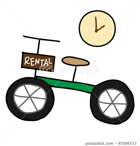 租一輛自行車的插圖 95086553