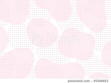 抽象背景粉紅色液體形狀點自然 95086663