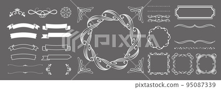 Christmas frame 95087339