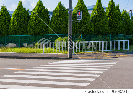 crosswalks and traffic lights crosswalks and traffic lights 95087814