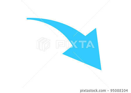 Arrow graphic concept art design 95088104