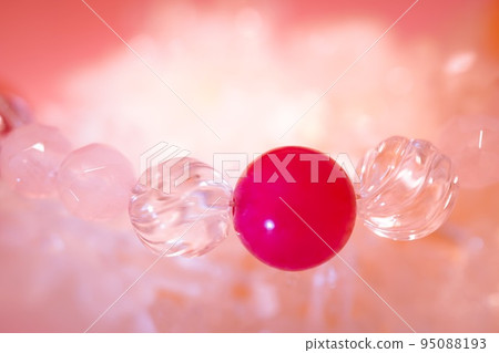 Ruby rose quartz bracelet 95088193