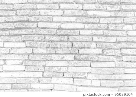 Modern white vintage brick wall texture for background retro whitewashed, Old Brick Wall Surface Grunge Shabby Background weathered texture stained, old stucco light gray, and paint white brick wall. Modern white vintage brick wall texture for background retro whitewashed, Old Brick Wall Surface Grunge Shabby Background weathered texture stained, old stucco light gray, and paint white brick wall. 95089104