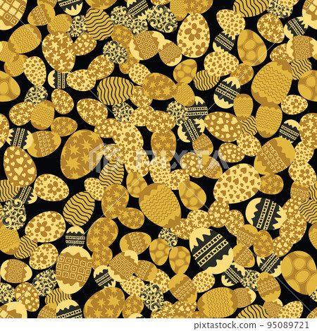 Easter Eggs Seamless Pattern Easter Eggs Seamless Pattern 95089721