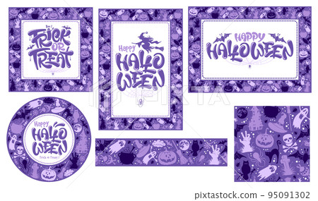 Halloween Designs Set 95091302