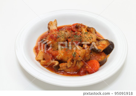 番茄燉雞翅茄子 番茄燉雞翅茄子 95091918