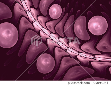 geometric illustration, abstract pattern, wallpaper 95093031