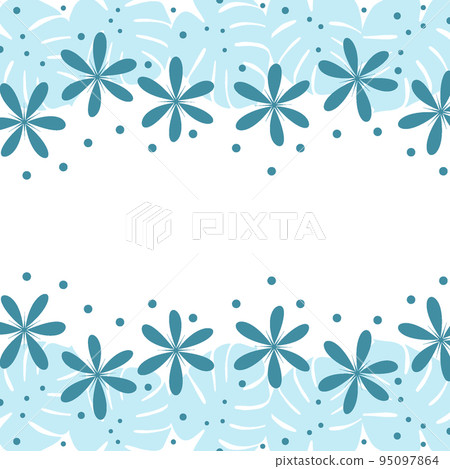 Colorful endless frame in trendy muted winter shades with Copyspace on a transparent background. Colorful endless frame in trendy muted winter shades with Copyspace on a transparent background. 95097864