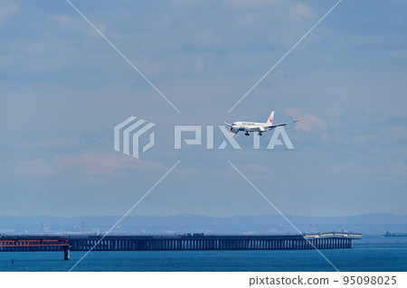 飛機即將降落 飛機即將降落 95098025