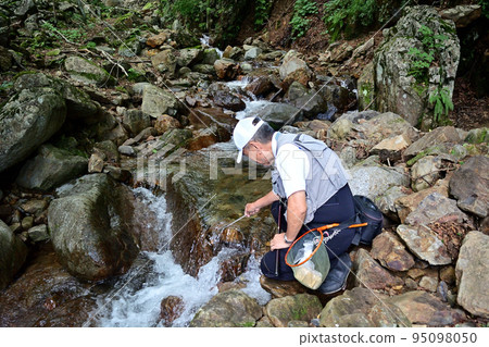 measuring the temperature of the stream measuring the temperature of the stream 95098050