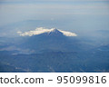 從天空看到的美麗的富士山 95099816