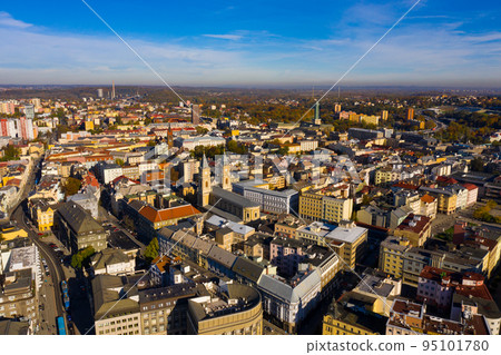 Aerial view of Ostrava, Czech Republic Aerial view of Ostrava, Czech Republic 95101780