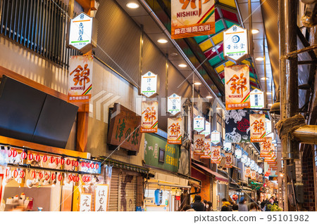 京都錦市場 *部分軟焦點 95101982