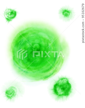 Colorful watercolor touch background image cut 95102679