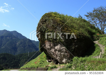 水稻梯田的風景 水稻梯田的風景 95102804