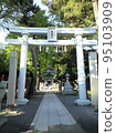 葛飾區的龜有香取神社，東京市中心的發電站 95103909