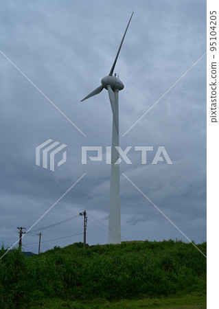 Yonaguni Island, wind power generation Yonaguni Island, wind power generation 95104205