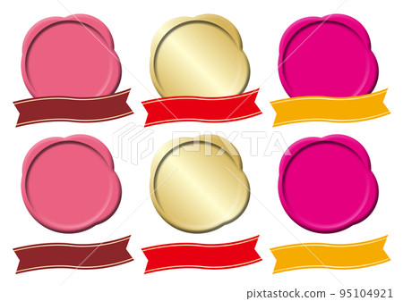 Sealing stamp with ribbon Sealing stamp with ribbon 95104921