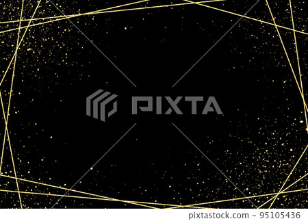 Background material_lame glitter_black background 95105436