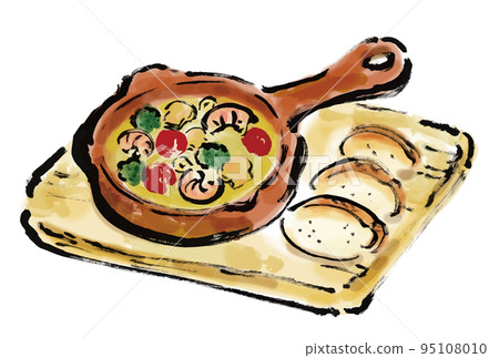 Ajillo hand-drawn illustration 95108010
