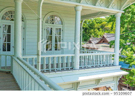 Matsue Castle Kounkaku Terrace (Matsue City, Shimane Prefecture) Matsue Castle Kounkaku Terrace (Matsue City, Shimane Prefecture) 95109607