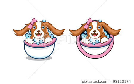 Cute dog cartoon character design illustration , suitable for your design needs, logo, illustration, animation, etc. Cute dog cartoon character design illustration , suitable for your design needs, logo, illustration, animation, etc. 95110174