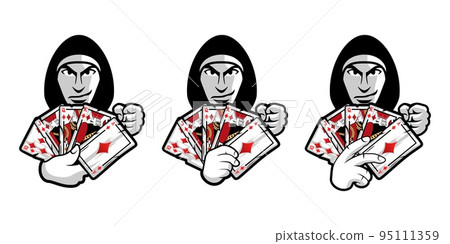 Poker logo character design illustration vector eps format , suitable for your design needs, logo, illustration, animation, etc. Poker logo character design illustration vector eps format , suitable for your design needs, logo, illustration, animation, etc. 95111359