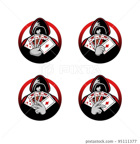 Poker logo character design illustration vector eps format , suitable for your design needs, logo, illustration, animation, etc. Poker logo character design illustration vector eps format , suitable for your design needs, logo, illustration, animation, etc. 95111377