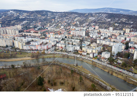 Aerial urban landscape 95112151