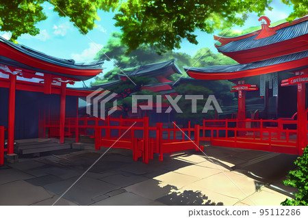 Inside the shrine's precinct Inside the shrine's precinct 95112286