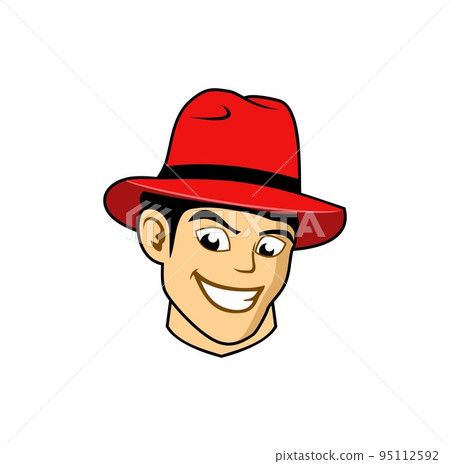 Cowboy head cartoon character design illustration vector eps format , suitable for your design needs, logo, illustration, animation, etc. Cowboy head cartoon character design illustration vector eps format , suitable for your design needs, logo, illustration, animation, etc. 95112592
