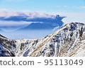 三俁山的九重山脈雪景 95113049