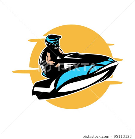 Jetski rider design illustration vector eps format , suitable for your design needs, logo, illustration, animation, etc. Jetski rider design illustration vector eps format , suitable for your design needs, logo, illustration, animation, etc. 95113123
