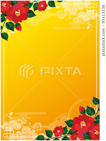 山茶花日式框架 山茶花日式框架 95113236