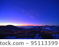 九重三俁山的星空（銀河）風景 95113399