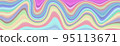 vector banner abstract wave smooth texture colorful gradient background 95113671