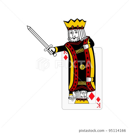 King card Suit diamond design illustration vector eps format , suitable for your design needs, logo, illustration, animation, etc. 95114166
