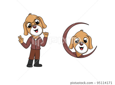 Dog cartoon character design illustration vector eps format , suitable for your design needs, logo, illustration, animation, etc. Dog cartoon character design illustration vector eps format , suitable for your design needs, logo, illustration, animation, etc. 95114171