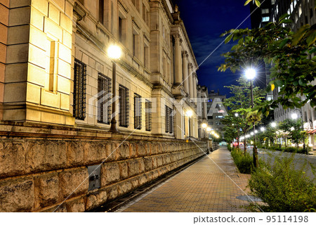 日本銀行總行舊樓夜景 日本銀行總行舊樓夜景 95114198
