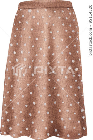 Winter clothes watercolor icon png 95114320