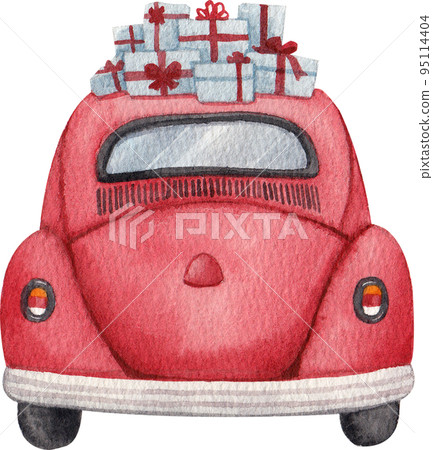 Shopping winter gift watercolor icon png Shopping winter gift watercolor icon png 95114404