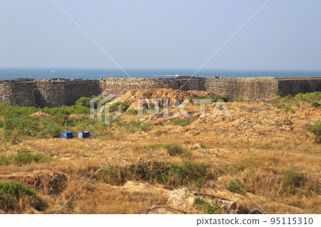 Bastion Of Magnificent Sindhudurg Fort Near Malvan District Sindhudurg  State Maharashtra India 02 18 2022 Stock Photo, Picture and Royalty Free  Image. Image 186513217.