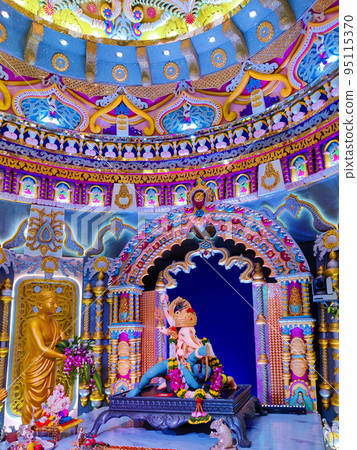 Shrimant Bhausaheb Rangari Ganpati, Bhau Rangari Road, Budhwar Peth, Pune, Maharashtra 95115370